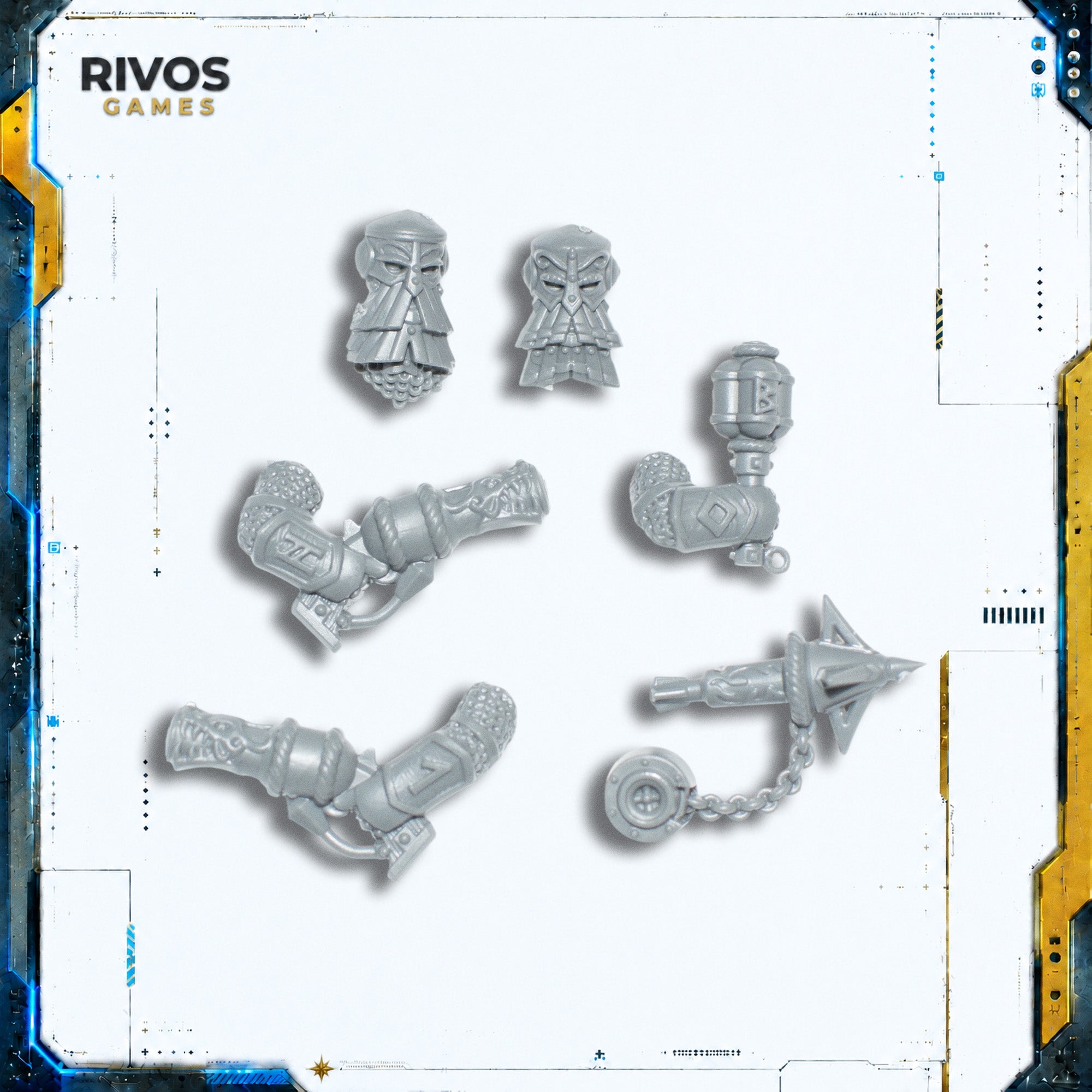 Warhammer Dwarfen Mountain Holds Dwarf Ironbreakers Accessories - Bits (Bitz)