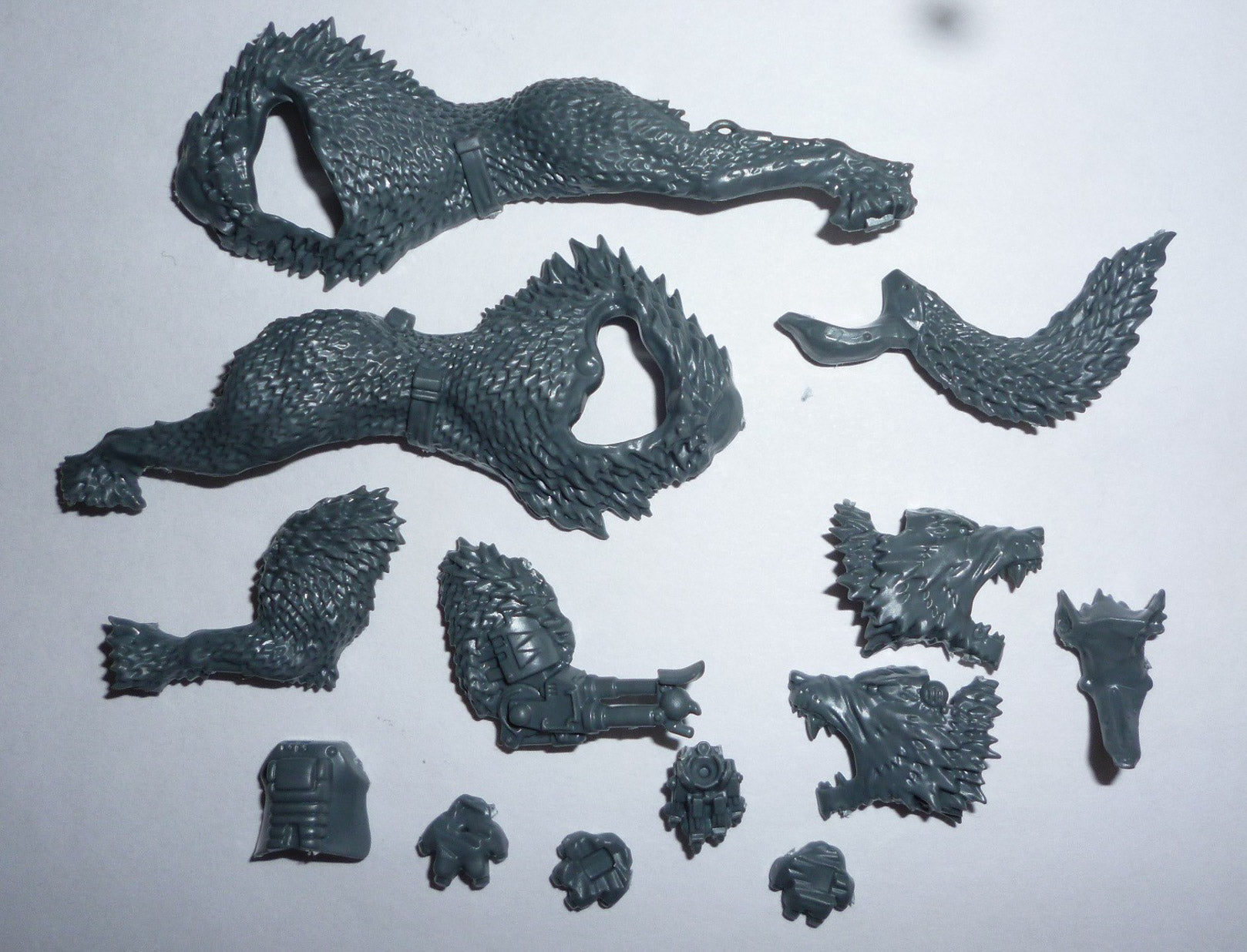 Space Wolves Thunderwolf Cavalry Wolf B - Warhammer - Kitbash Bit