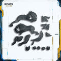 Warhammer 40K Space Wolves Thunderwolf Cavalry Wolf C - Bits (Bitz)