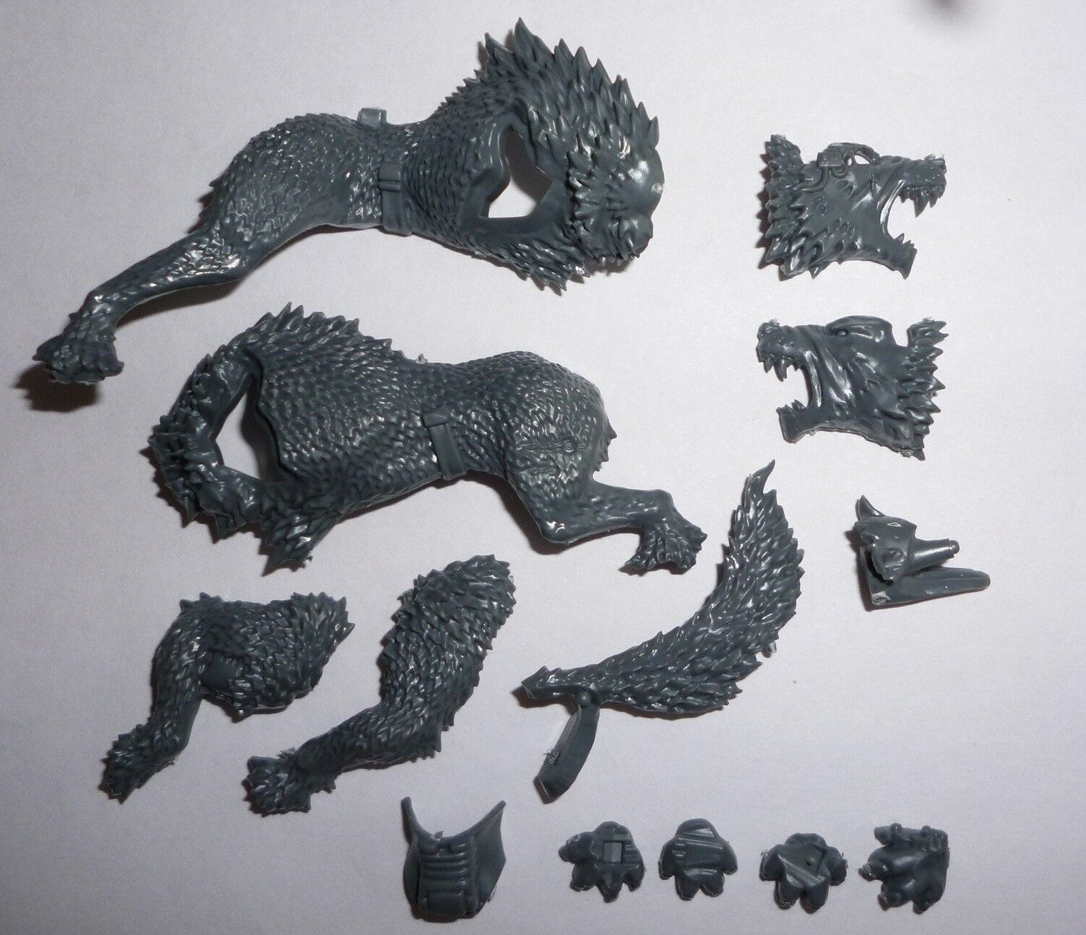 Space Wolves Thunderwolf Cavalry Wolf C - Warhammer - Authentic Sprue
