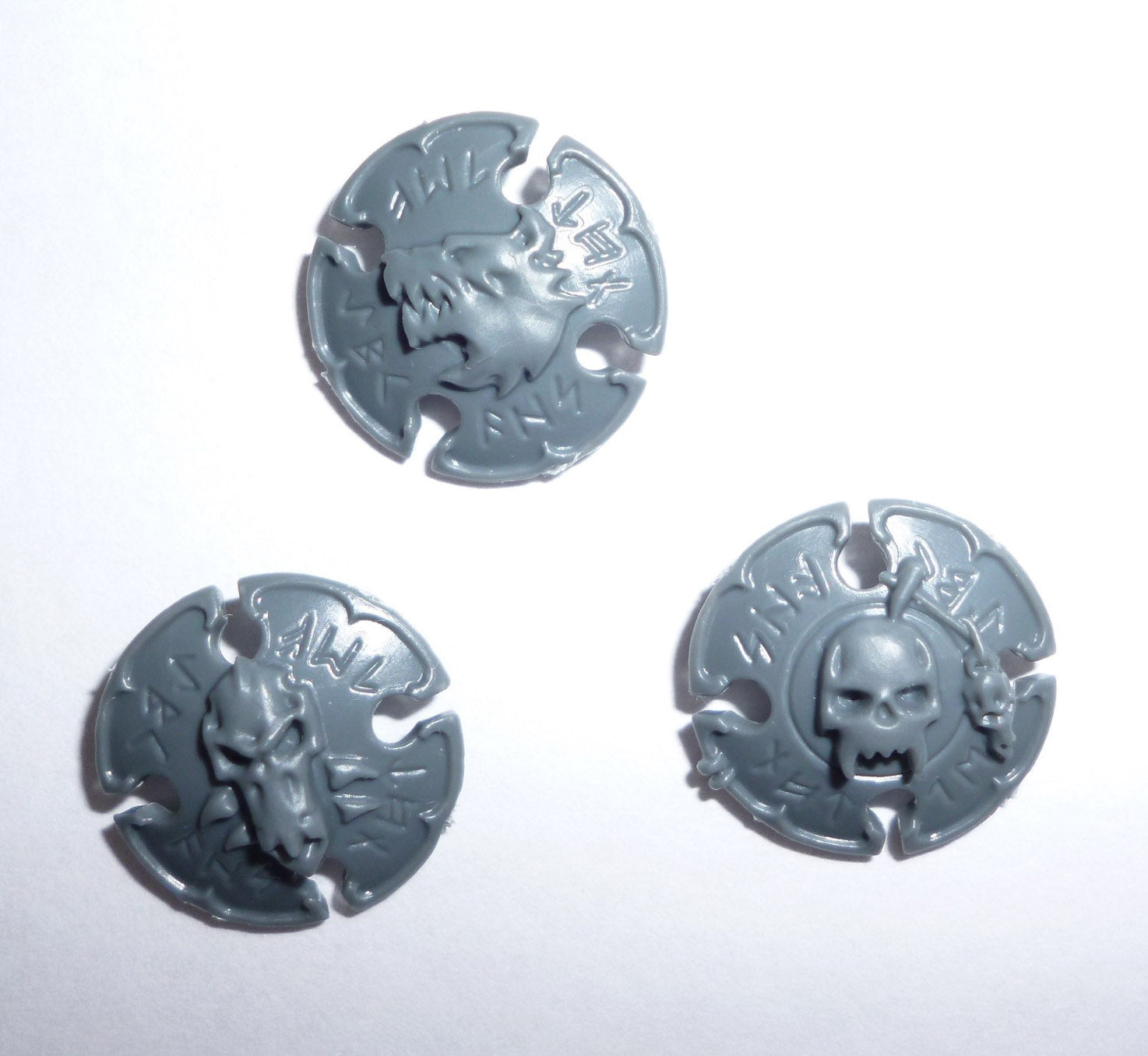 Space Wolves Thunderwolf Cavalry Shields x 3 - Warhammer - Conversion Part