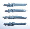 Warhammer 40K Space Wolves Thunderwolf Cavalry Chainsword x 4 Bits Bitz