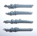 Space Wolves Thunderwolf Cavalry Chainsword x 4 - Warhammer - Authentic Sprue