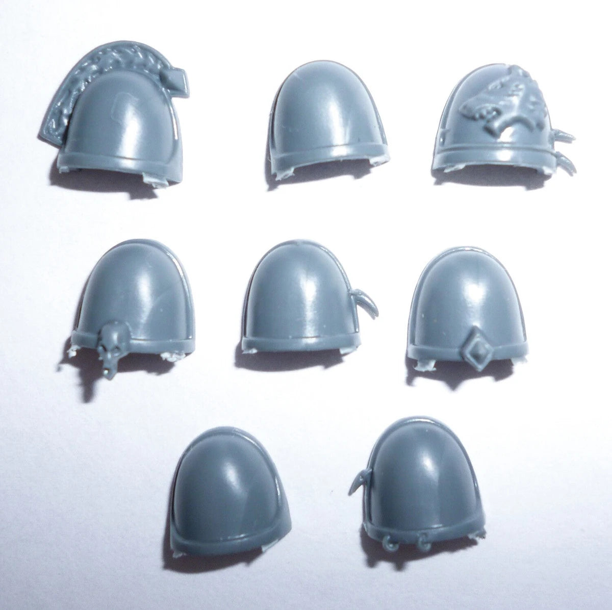 Warhammer 40K Space Wolves Thunderwolf Cavalry Shoulder Pads x 8 Bits Bitz