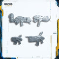Warhammer 40K Space Wolves Thunderwolf Cavalry Boltguns - Bits (Bitz)