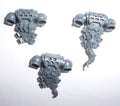 Space Wolves Thunderwolf Cavalry Backpacks x 3 - Warhammer - Conversion Part