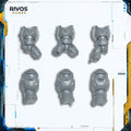 Warhammer 40K Space Marines Primaris Eradicators Torso x 3 - Bits (Bitz)
