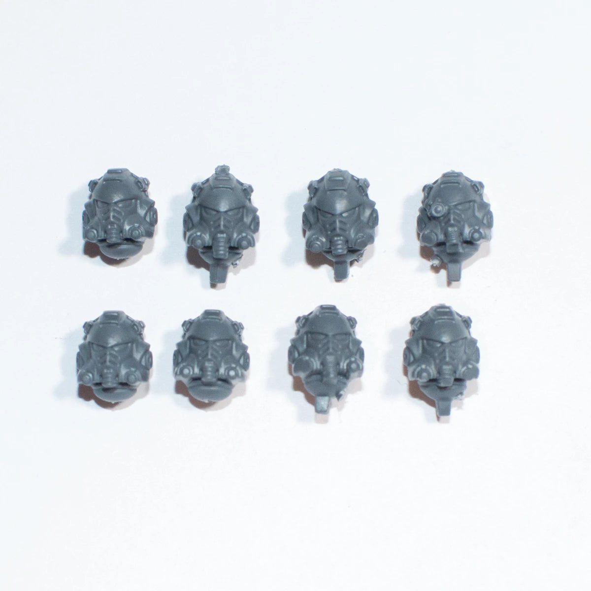 Warhammer 40K Space Marines Primaris Eradicators Helmets x 8 Bits Bitz