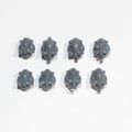 Space Marines Primaris Eradicators Helmets x 8 - Space Marines - Spare Part