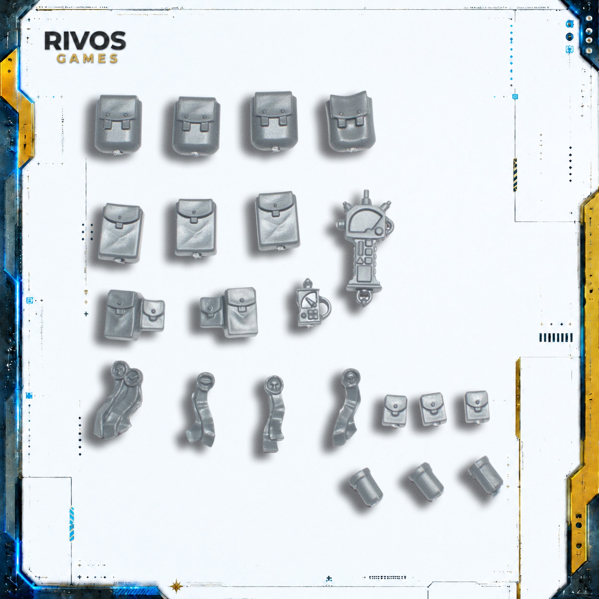 Warhammer 40K Space Marines Primaris Eradicators Accessories A - Bits (Bitz)