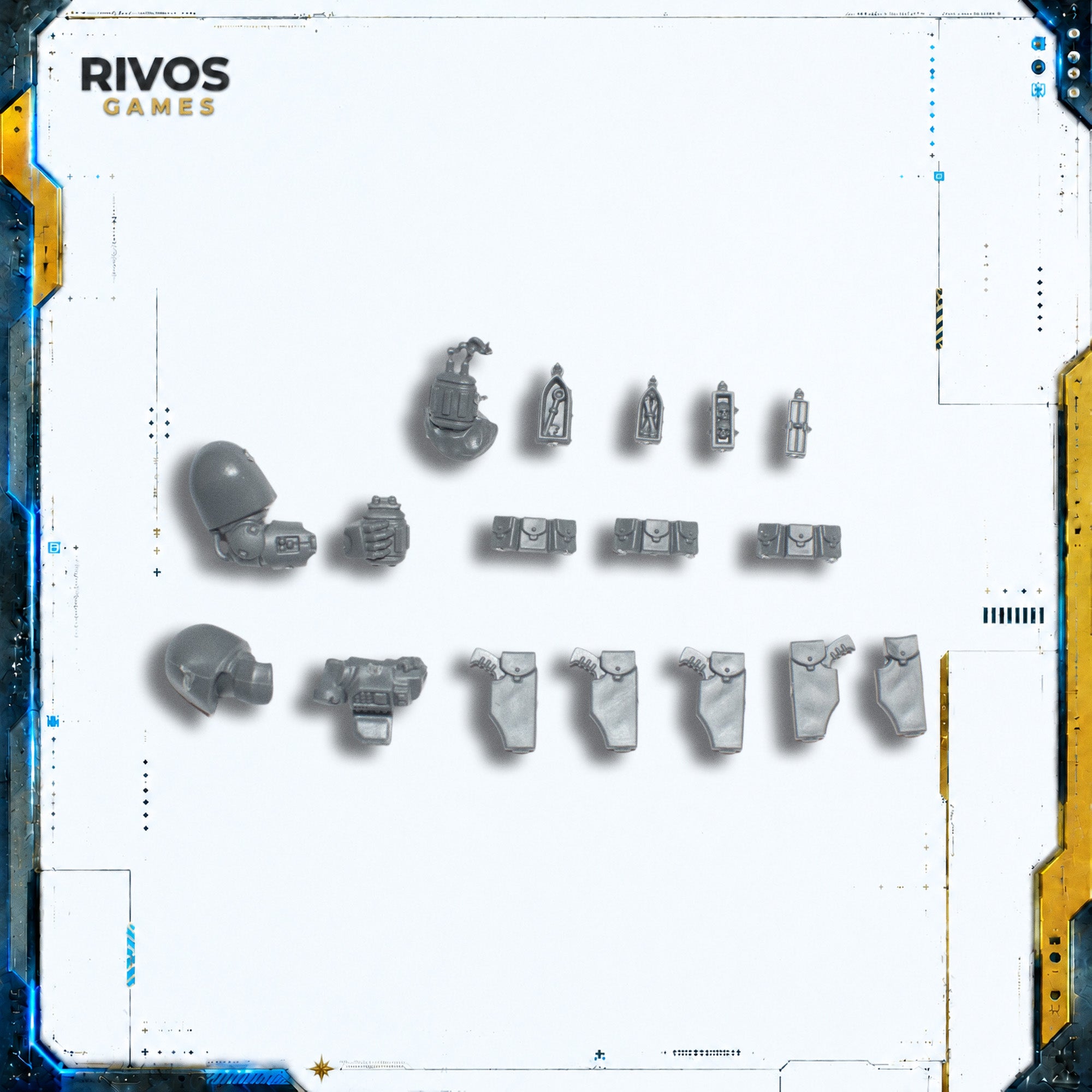 Warhammer 40K Space Marines Primaris Eradicators Accessories B - Bits (Bitz)