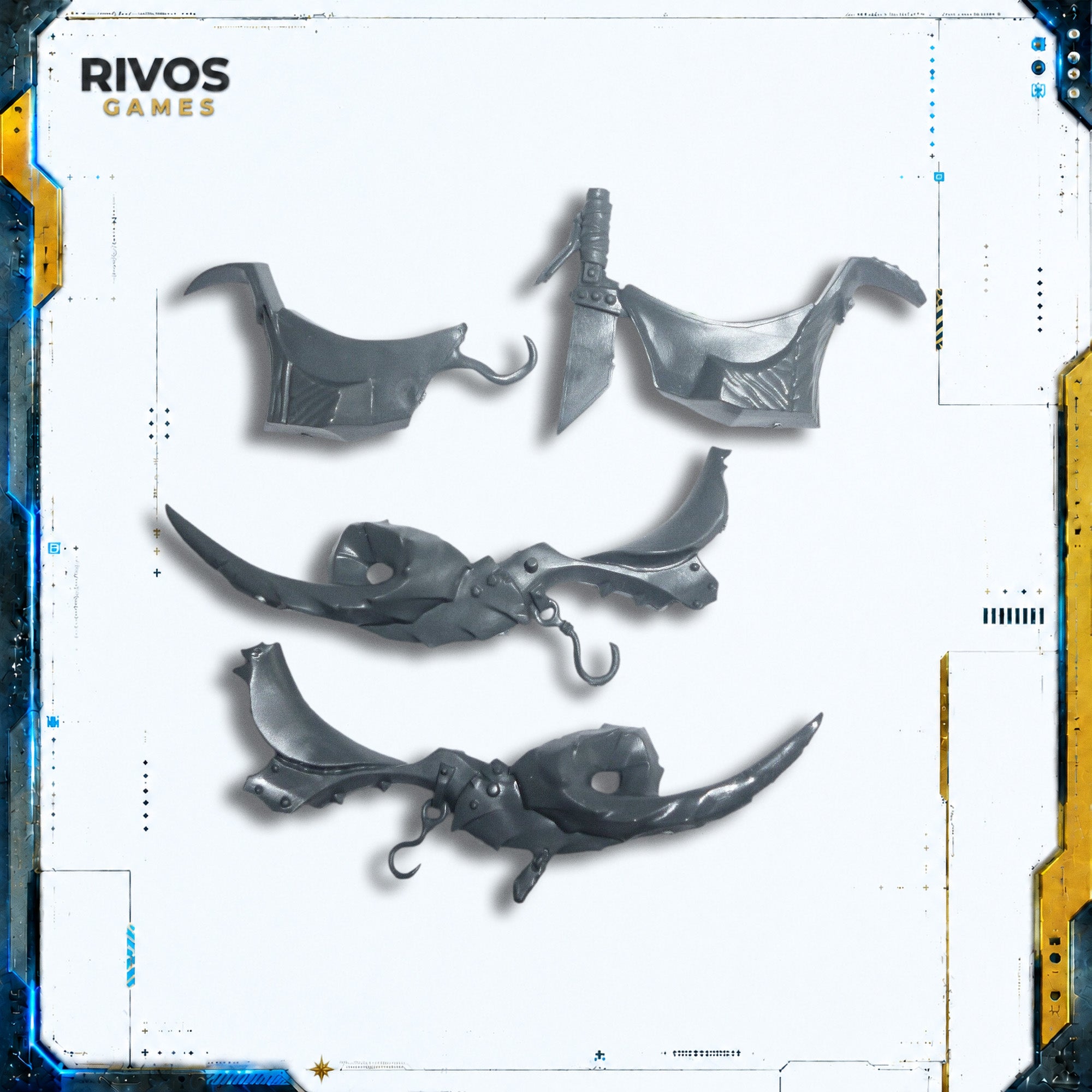Warhammer Ogor Mawtribes Mournfang Pack Saddle B - Bits (Bitz)