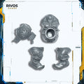 Warhammer Ogor Mawtribes Mournfang Pack Rider Torso and Legs A - Bits (Bitz)
