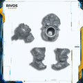 Warhammer Ogor Mawtribes Mournfang Pack Rider Torso and Legs B - Bits (Bitz)