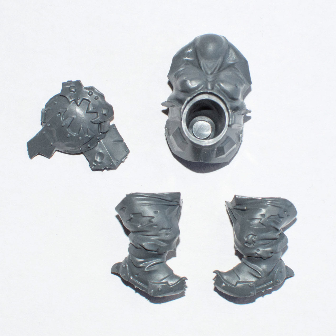 Ogor Mawtribes Mournfang Pack Rider Torso and Legs B - Age of Sigmar - Conversion Part