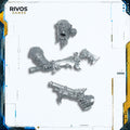 Warhammer Ogor Mawtribes Mournfang Pack Skalg Head and Weapons - Bits (Bitz)