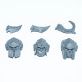 Warhammer Ogor Mawtribes Mournfang Pack Heads x 3 Bits Bitz
