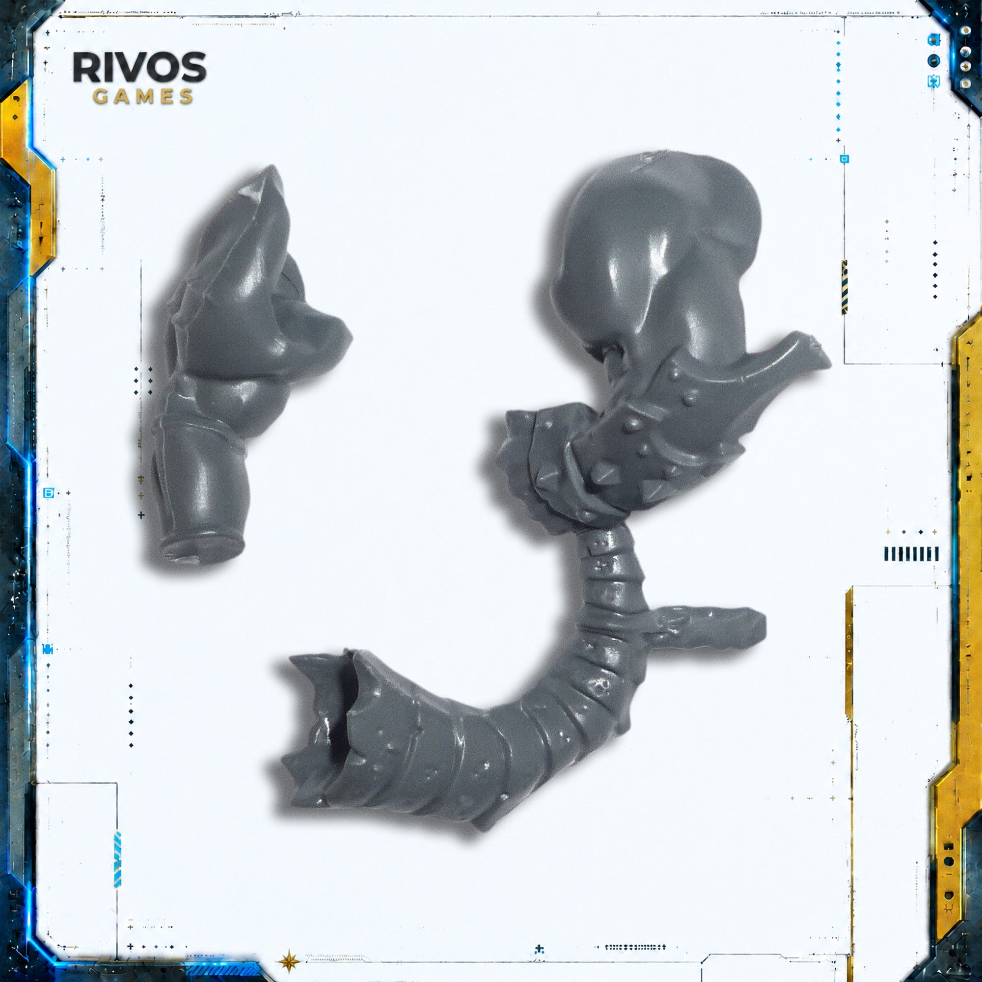 Warhammer Ogor Mawtribes Mournfang Pack Horn - Bits (Bitz)