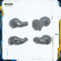 Warhammer Ogor Mawtribes Mournfang Pack Left and Right Arms x 4 - Bits (Bitz)