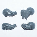 Warhammer Ogor Mawtribes Mournfang Pack Left and Right Arms x 4 Bits Bitz