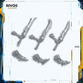 Warhammer Ossiarch Bonereapers Necropolis Stalkers Blades x 3 A - Bits (Bitz)
