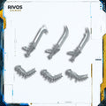 Warhammer Ossiarch Bonereapers Necropolis Stalkers Daggers x 3 A - Bits (Bitz)