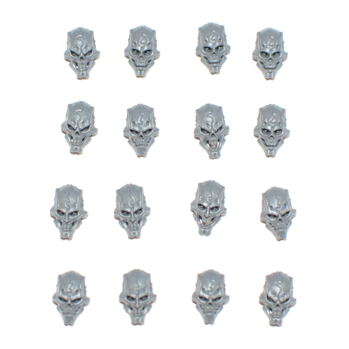 Ossiarch Bonereapers Necropolis Stalkers Heads x 16 - Age of Sigmar - Conversion Part