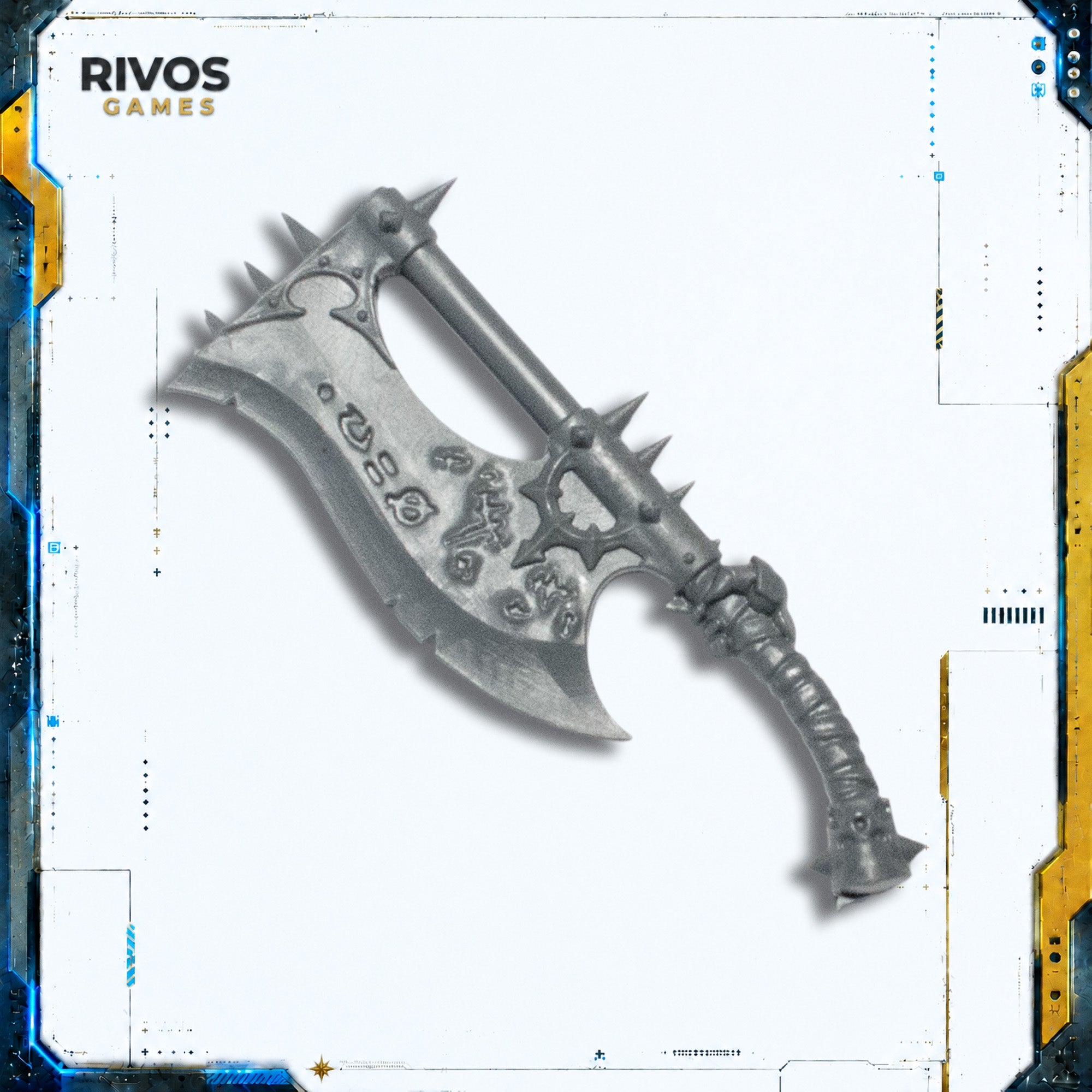 Warhammer Slaves to Darkness Chaos Varanguard Knights Axe - Bits (Bitz)