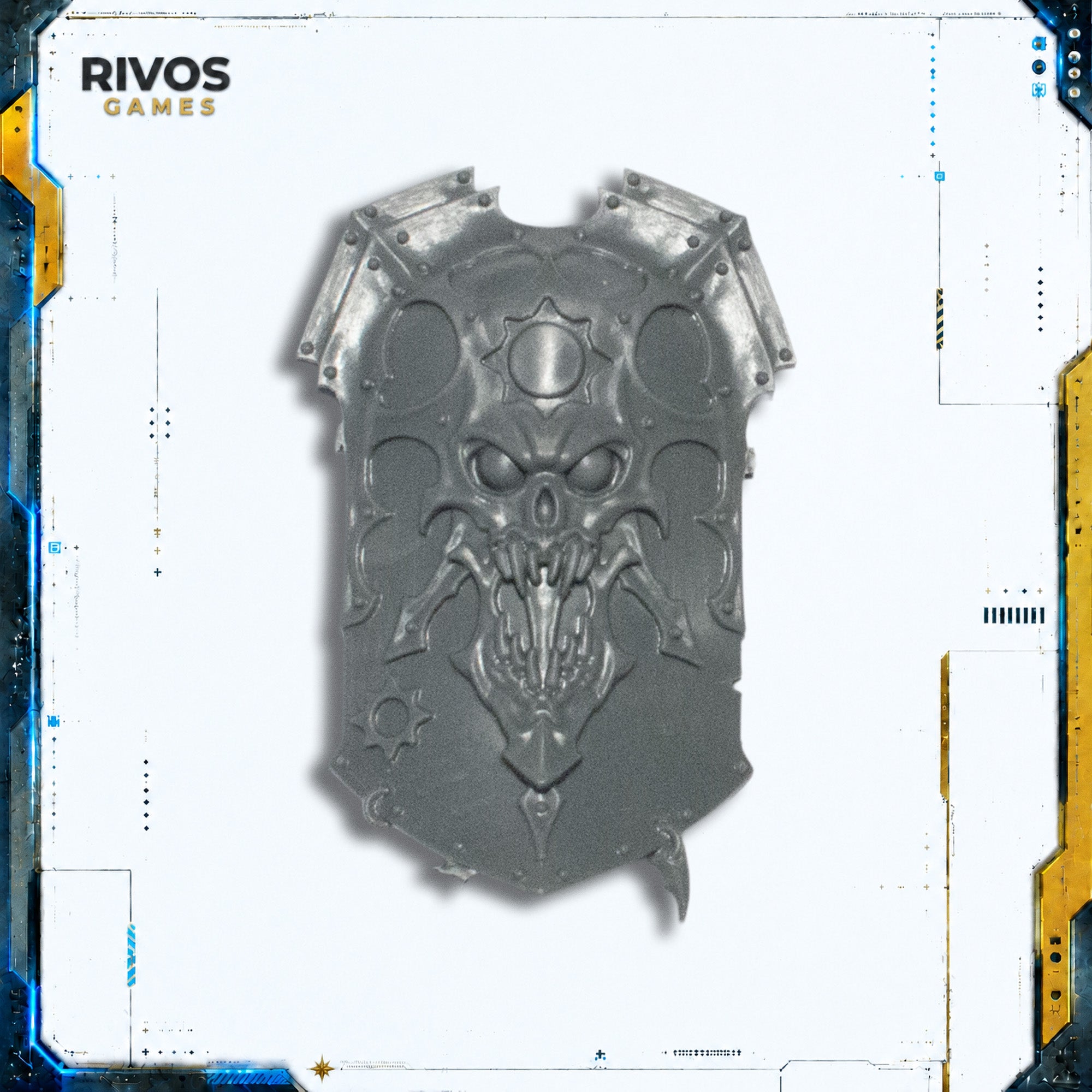 Warhammer Slaves to Darkness Chaos Varanguard Knights Shield A - Bits (Bitz)