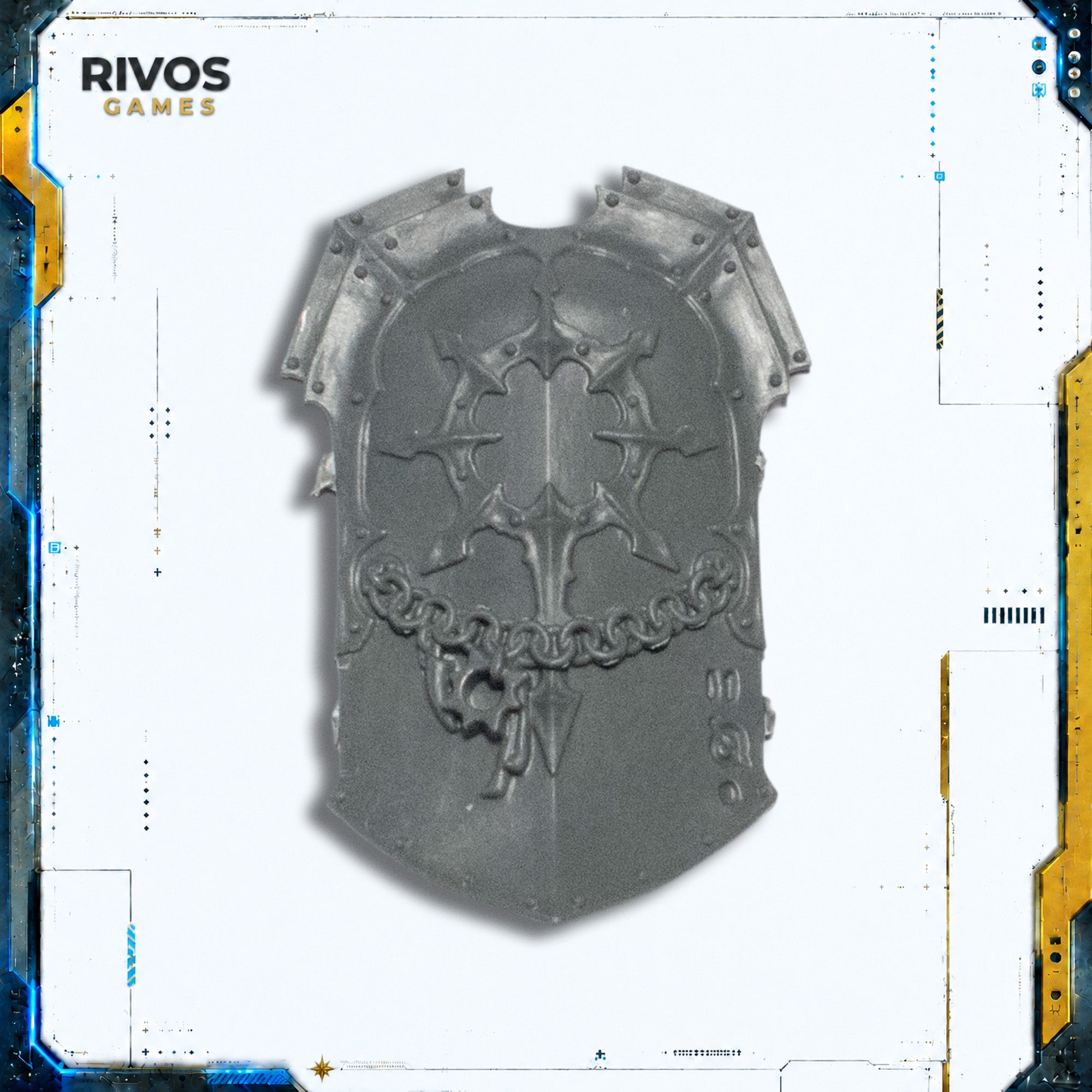 Warhammer Slaves to Darkness Chaos Varanguard Knights Shield B - Bits (Bitz)