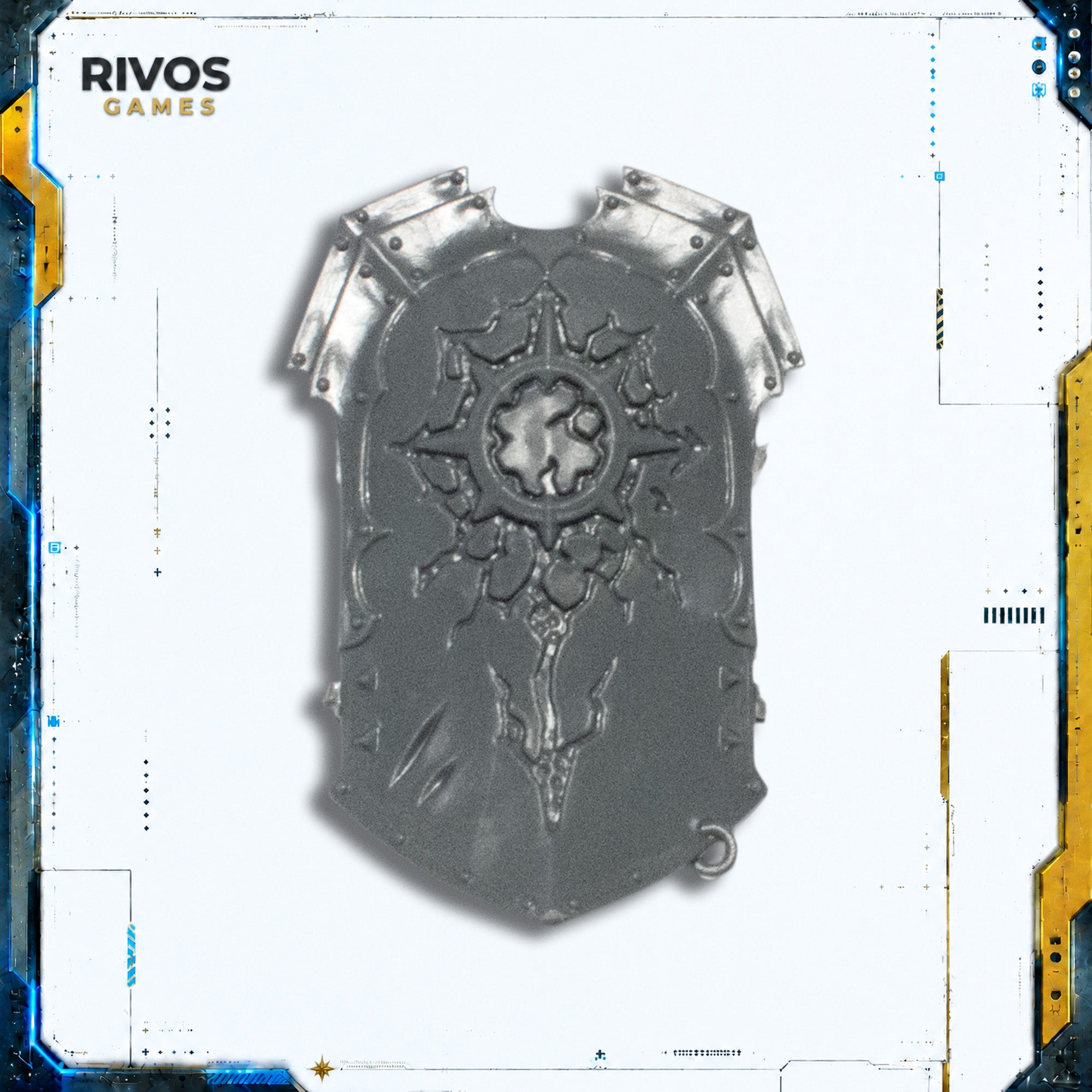 Warhammer Slaves to Darkness Chaos Varanguard Knights Shield C - Bits (Bitz)
