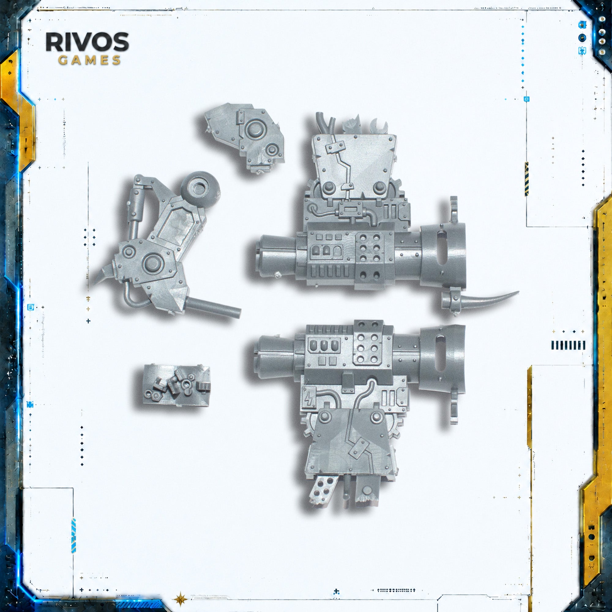Warhammer 40K Orks Ork Killa Kans Grotzooka - Bits (Bitz)