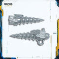 Warhammer 40K Orks Ork Killa Kans Drill - Bits (Bitz)