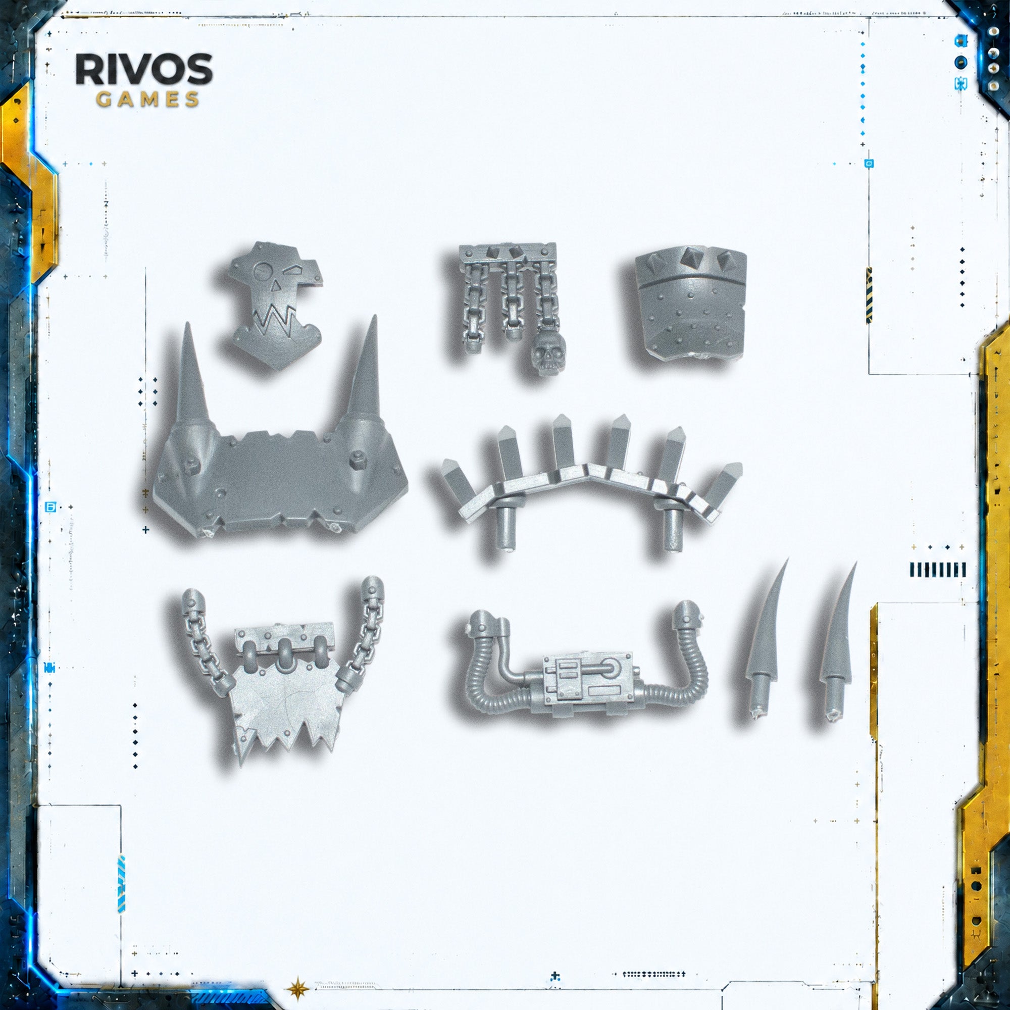 Warhammer 40K Orks Ork Killa Kans Accessories - Bits (Bitz)