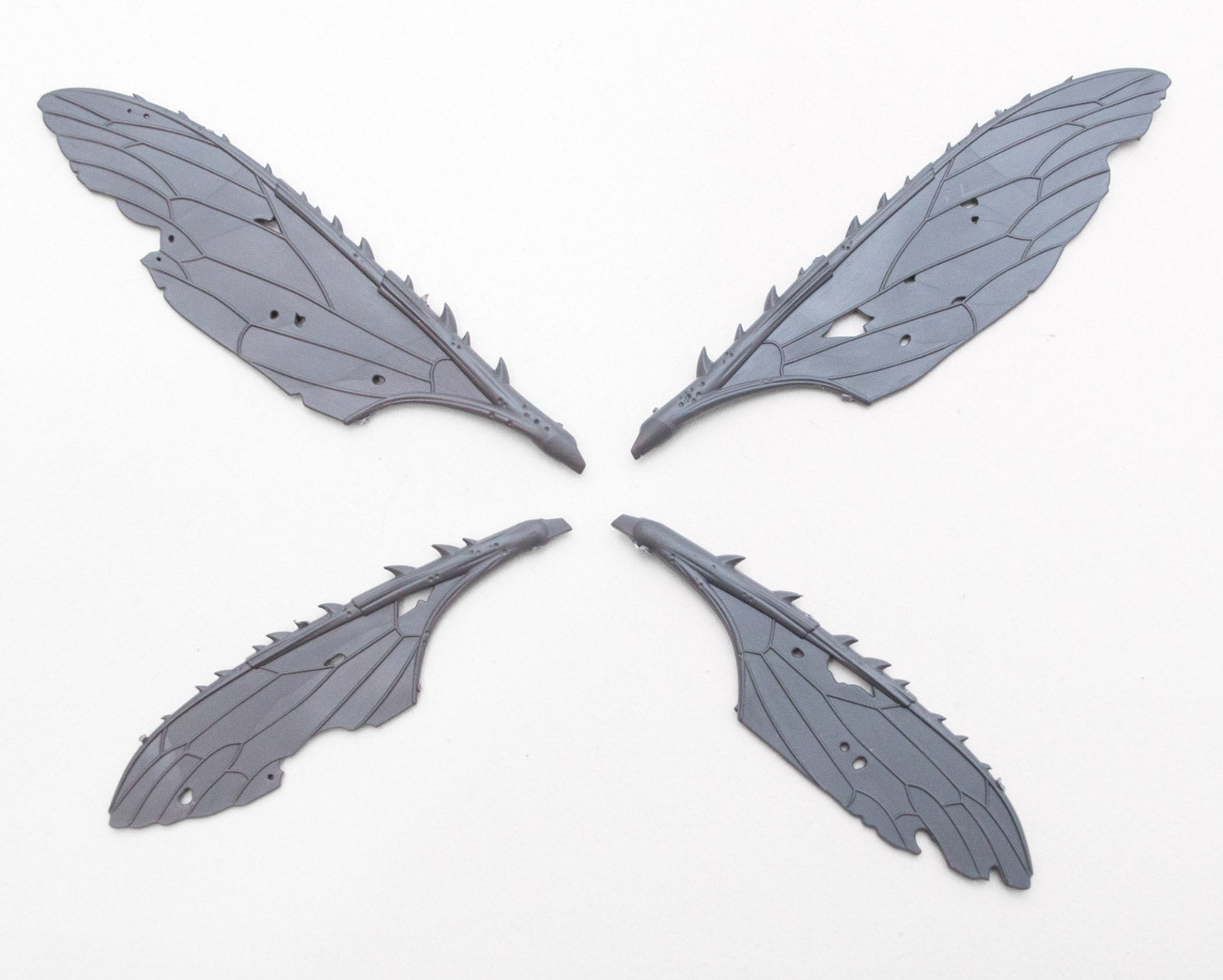 Maggotkin of Nurgle Pusgoyle Blightlords Rot Fly Wings B - Age of Sigmar - Kitbash Bit