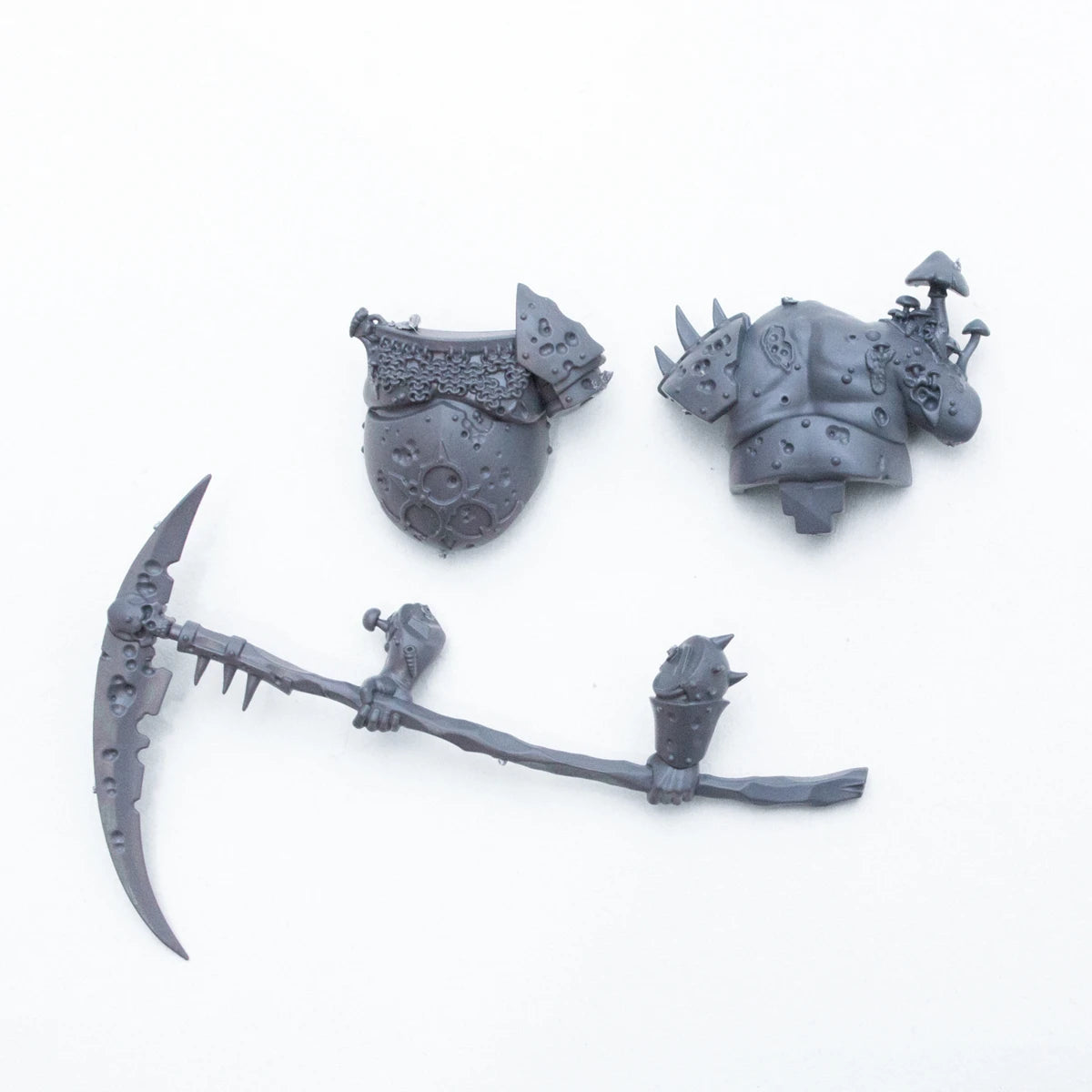 Warhammer Maggotkin of Nurgle Pusgoyle Blightlords Torso and Weapon C Bits Bitz