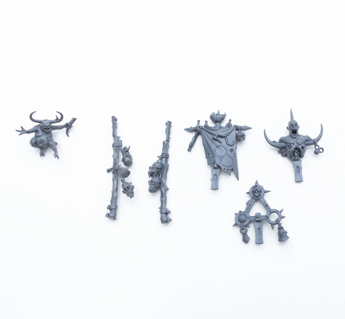 Warhammer Maggotkin of Nurgle Pusgoyle Blightlords Icons Bits Bitz