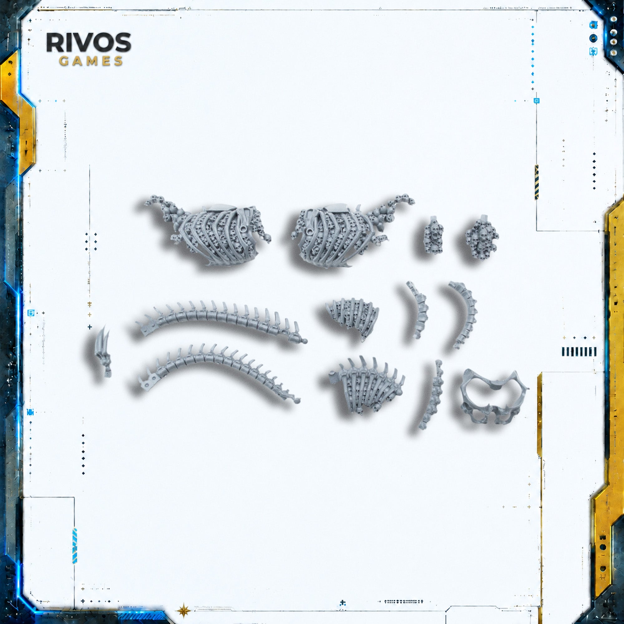 Warhammer Soulblight Gravelords Deathlords Mortarch Abyssal Body - Bits (Bitz)