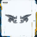Warhammer Soulblight Gravelords Deathlords Mortarch Abyssal Head B - Bits (Bitz)
