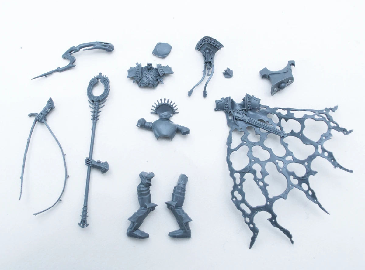 Warhammer Soulblight Gravelords Deathlords Mortarch Arkhan the Black Bits Bitz