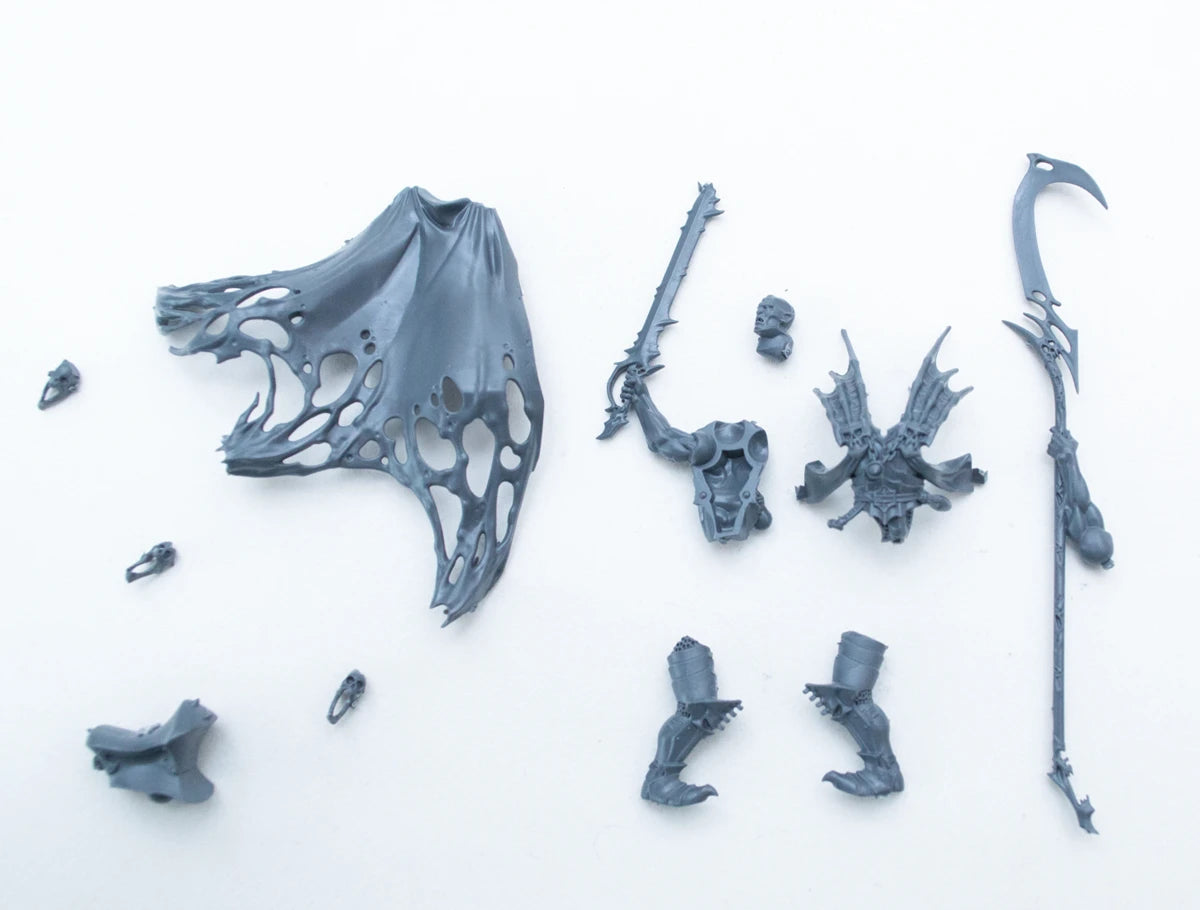 Warhammer Soulblight Gravelords Deathlords Mortarch Mannfred Bits Bitz