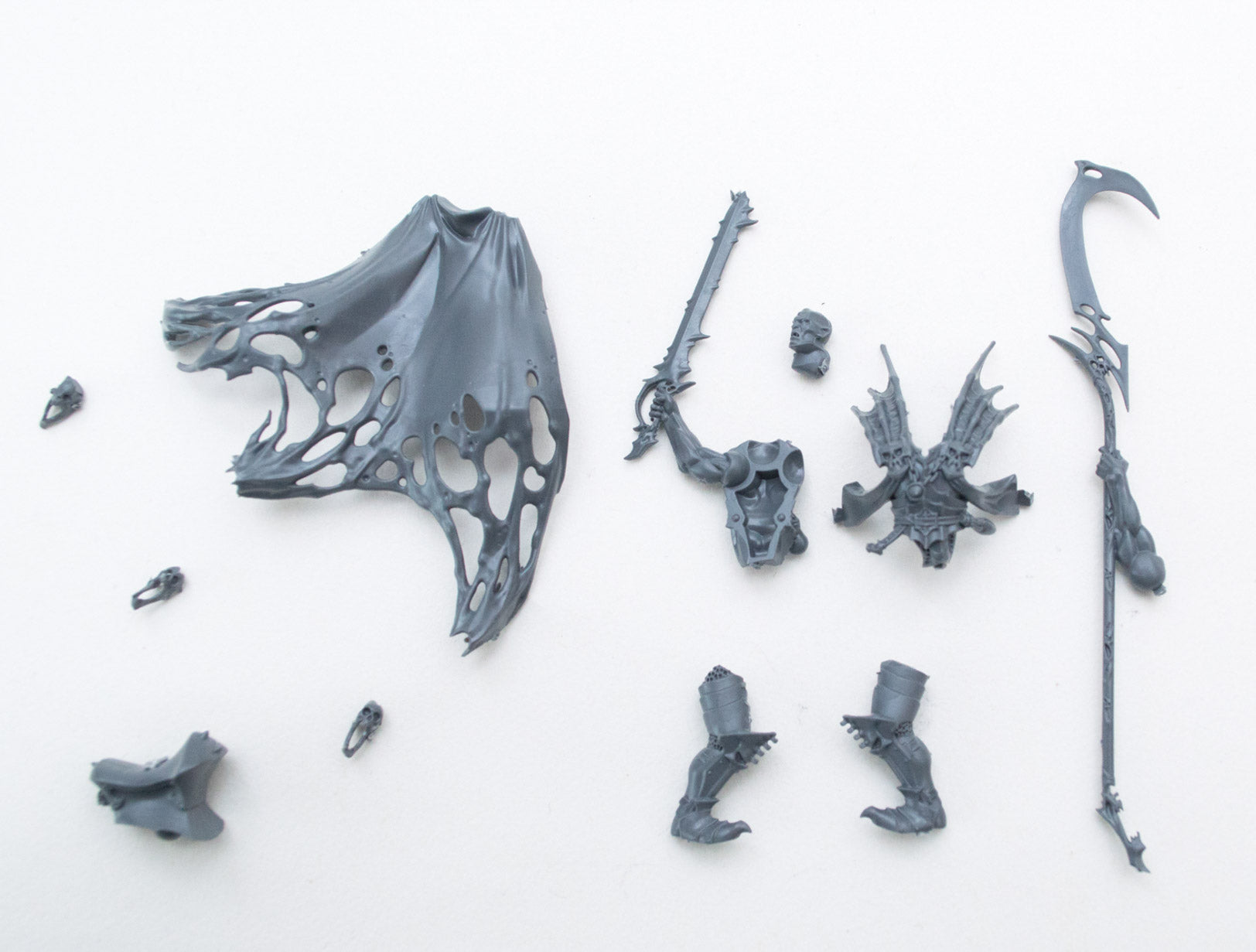 Soulblight Gravelords Deathlords Mortarch Mannfred - Age of Sigmar - Kitbash Bit