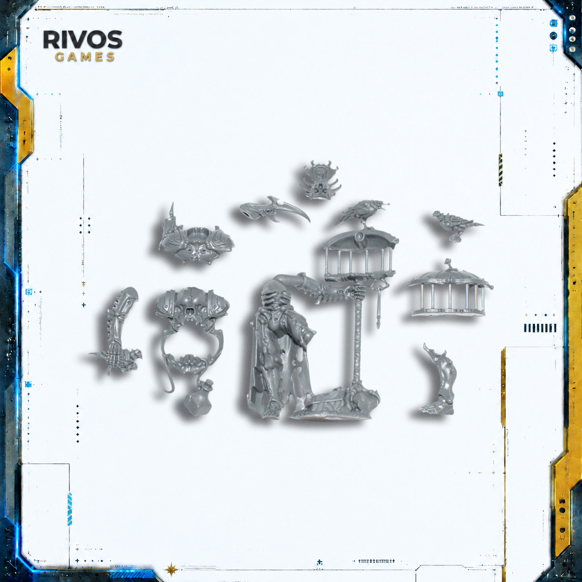 Warhammer Ossiarch Bonereapers Katakros Aviarch Spymaster - Bits (Bitz)