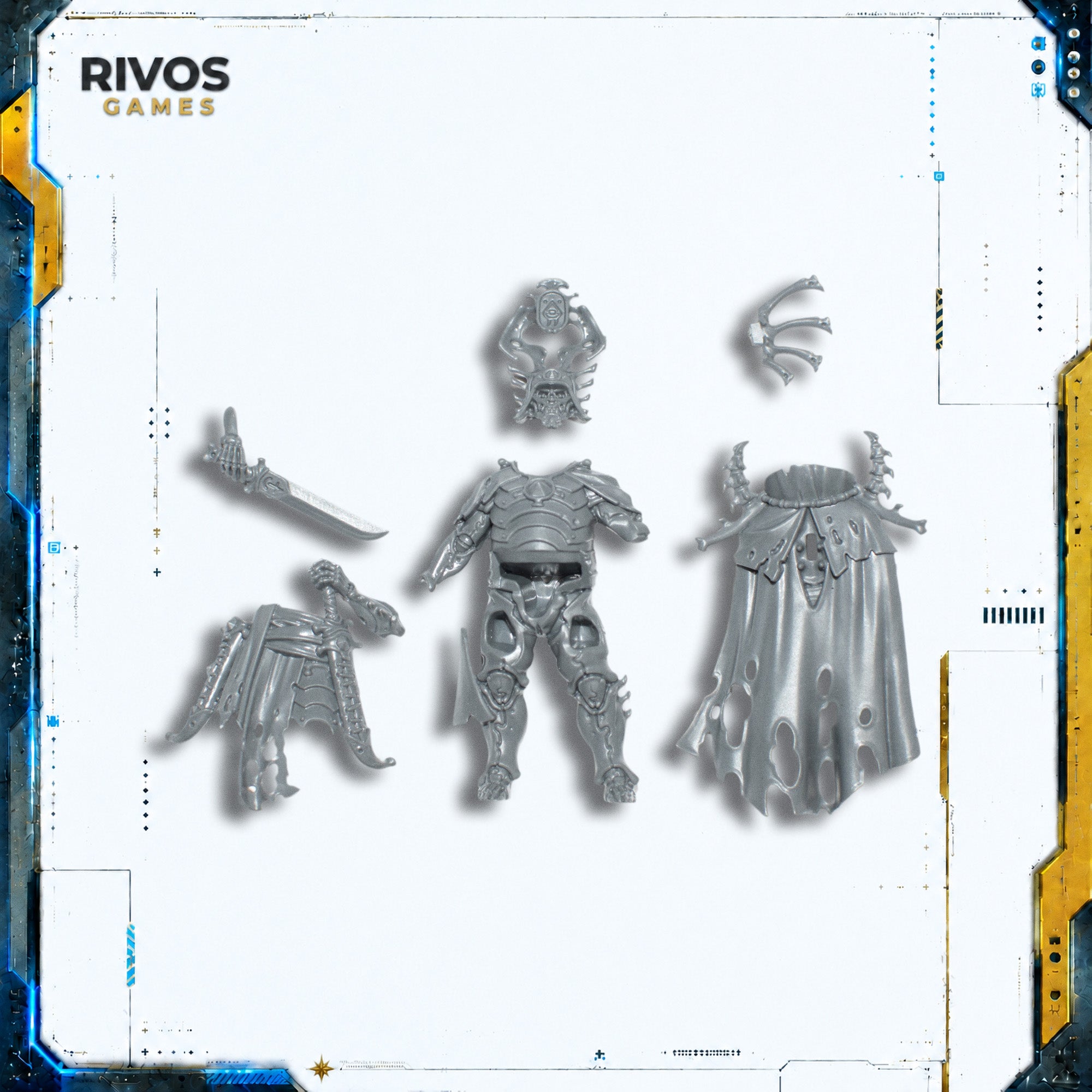 Warhammer Ossiarch Bonereapers Katakros Liege Immortis - Bits (Bitz)