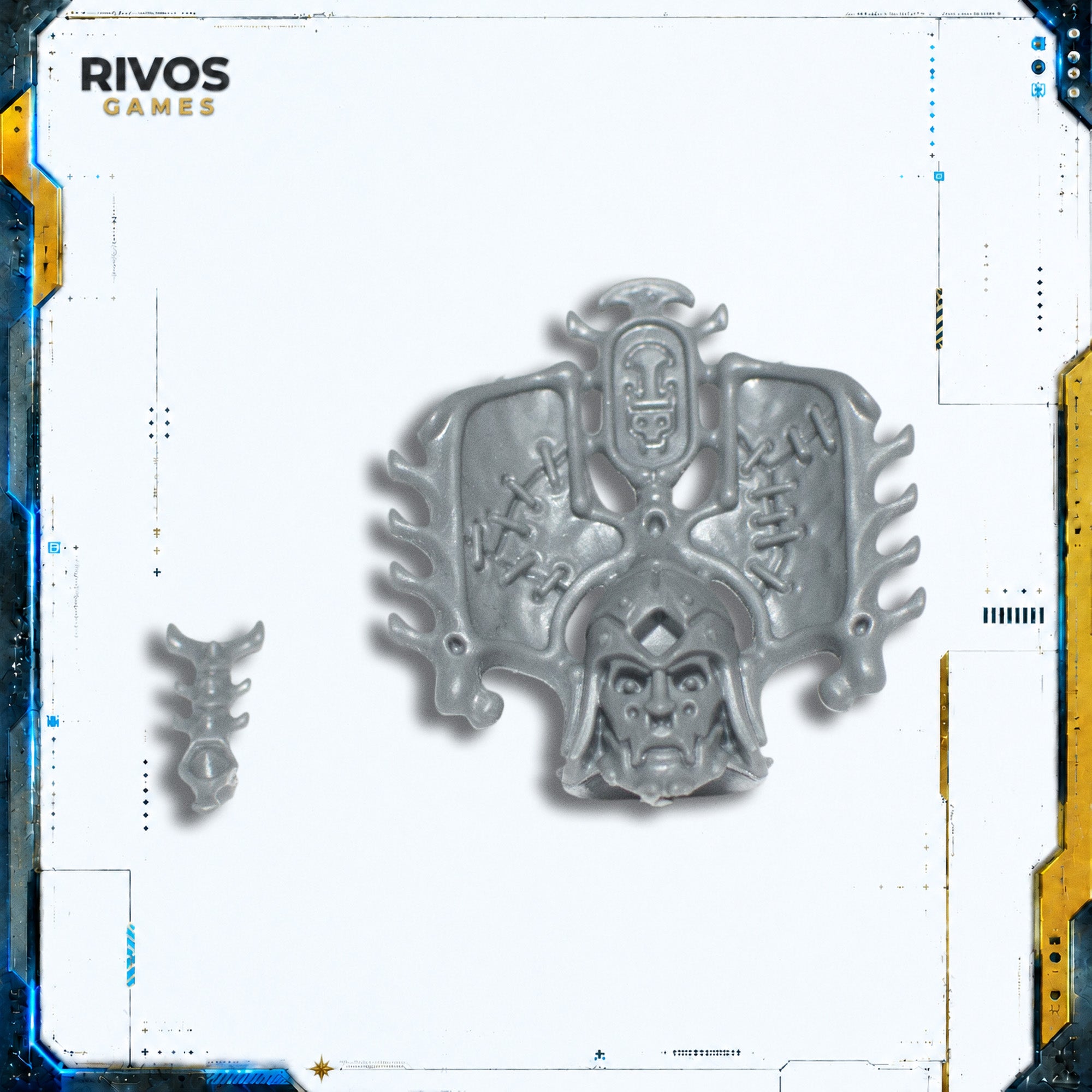 Warhammer Ossiarch Bonereapers Katakros Head - Bits (Bitz)