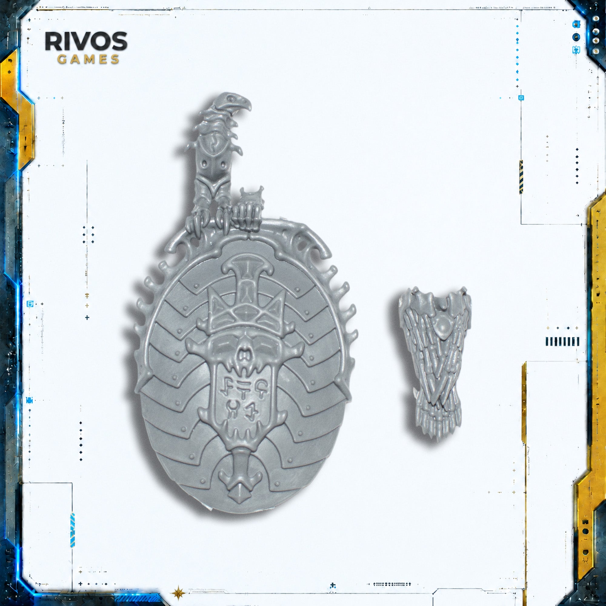 Warhammer Ossiarch Bonereapers Katakros Shield Immortis - Bits (Bitz)