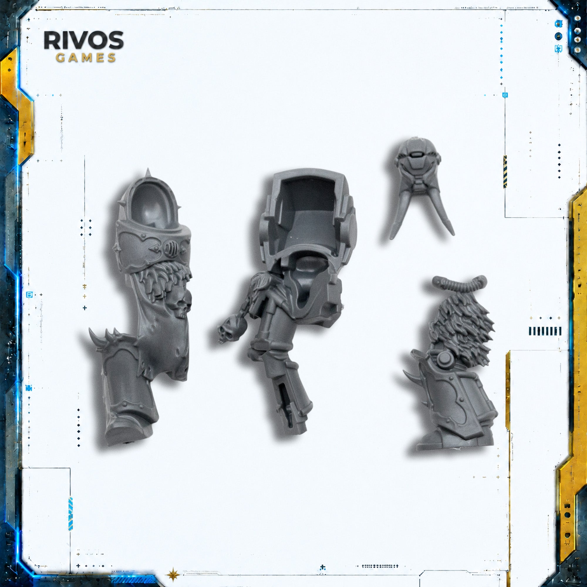 Warhammer 40K Chaos Space Marines Terminators Body B - Bits (Bitz)