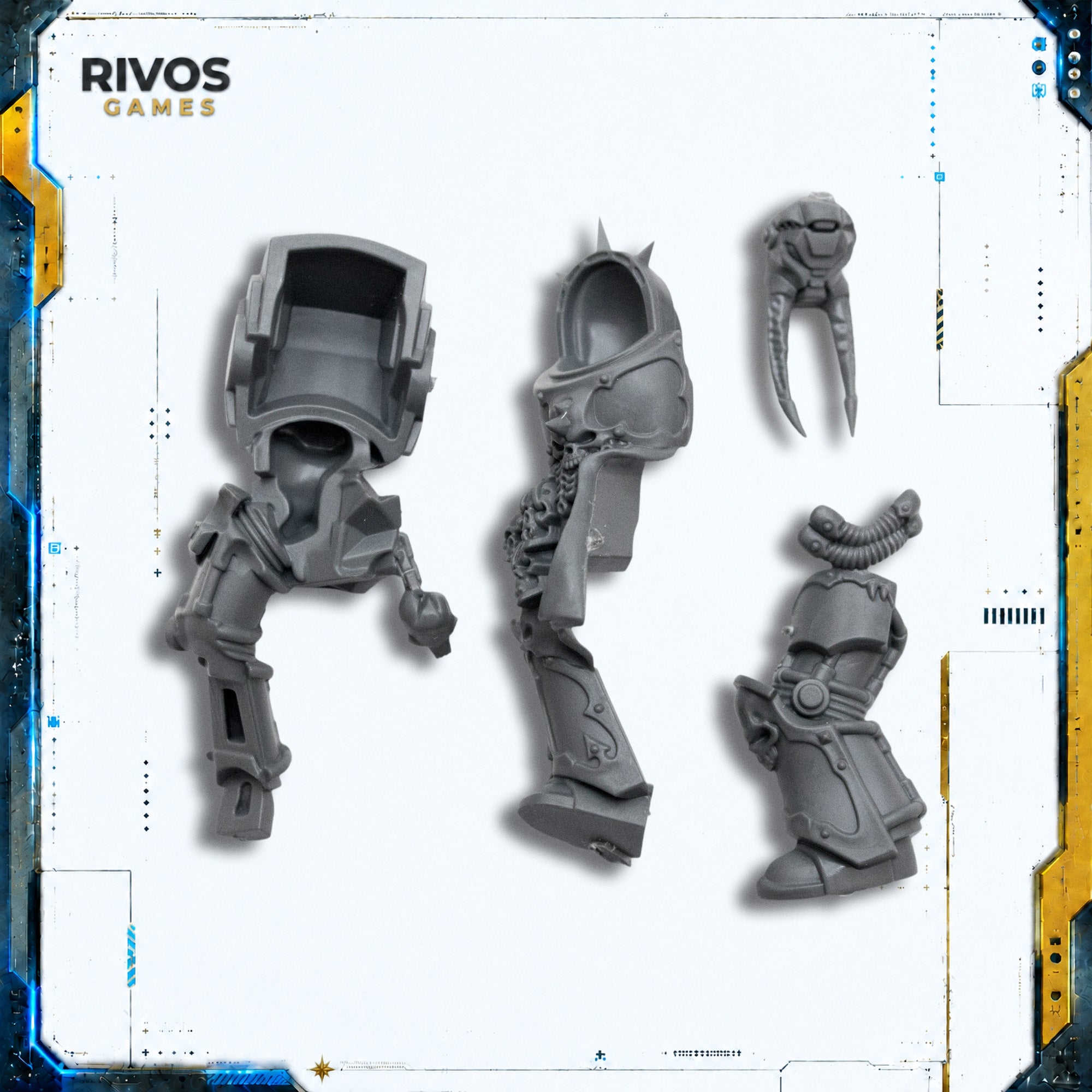 Warhammer 40K Chaos Space Marines Terminators Body C - Bits (Bitz)