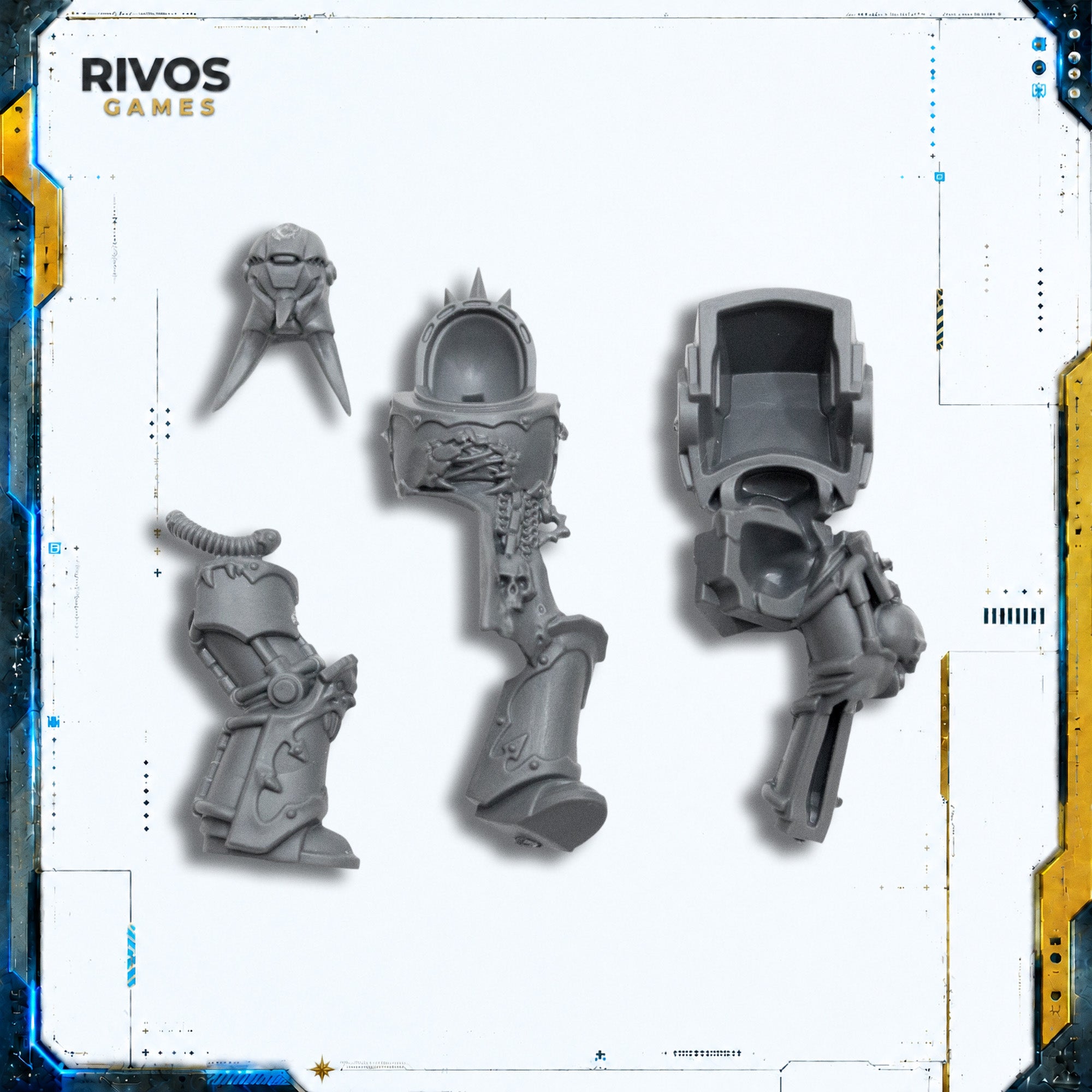 Warhammer 40K Chaos Space Marines Terminators Body D - Bits (Bitz)