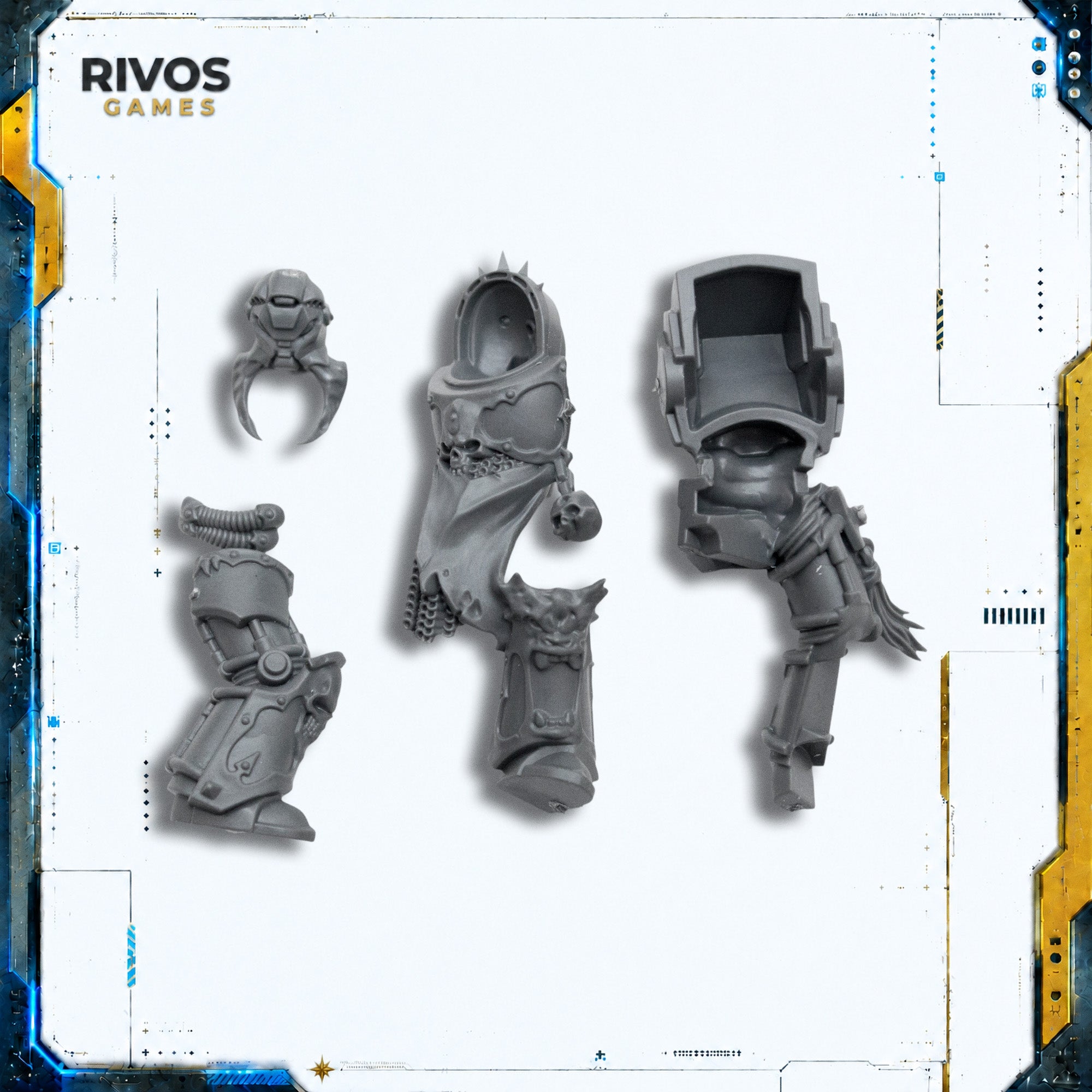 Warhammer 40K Chaos Space Marines Terminators Body E - Bits (Bitz)